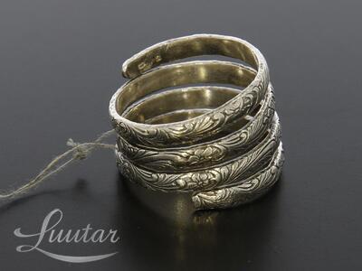 Hõbesõrmus 999* UUS! Käsitöö! Vivian Schotowsky