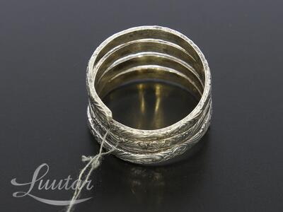 Hõbesõrmus 999* UUS! Käsitöö! Vivian Schotowsky