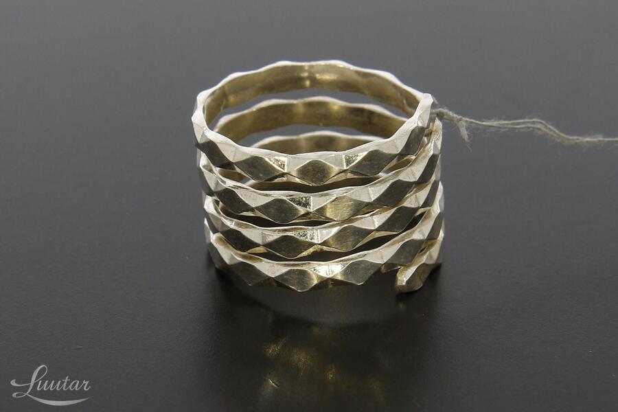 Hõbesõrmus 999* UUS! Käsitöö! Vivian Schotowsky