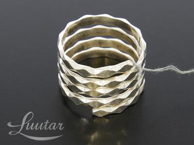 Hõbesõrmus 999* UUS! Käsitöö! Vivian Schotowsky