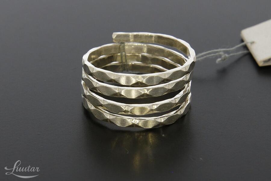 Hõbesõrmus 999* UUS! Käsitöö! Vivian Schotowsky