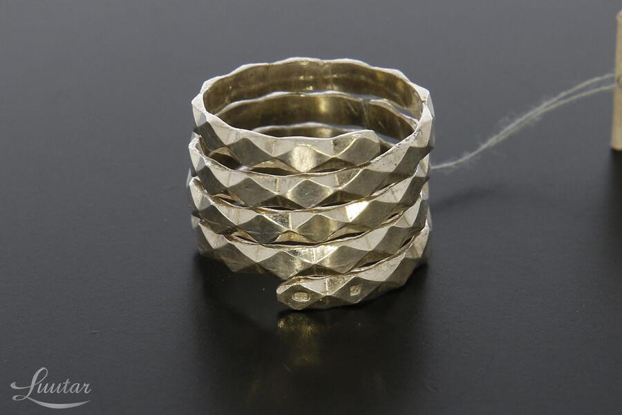 Hõbesõrmus 999* UUS! Käsitöö! Vivian Schotowsky