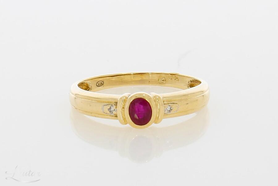 Kuldsõrmus 585* Briljandid