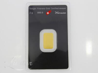 Kuldplaat 999* ARGOR-HERAEUS