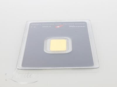 Kuldplaat 999* ARGOR-HERAEUS