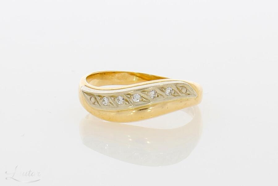 Kuldsõrmus 585* Briljandid