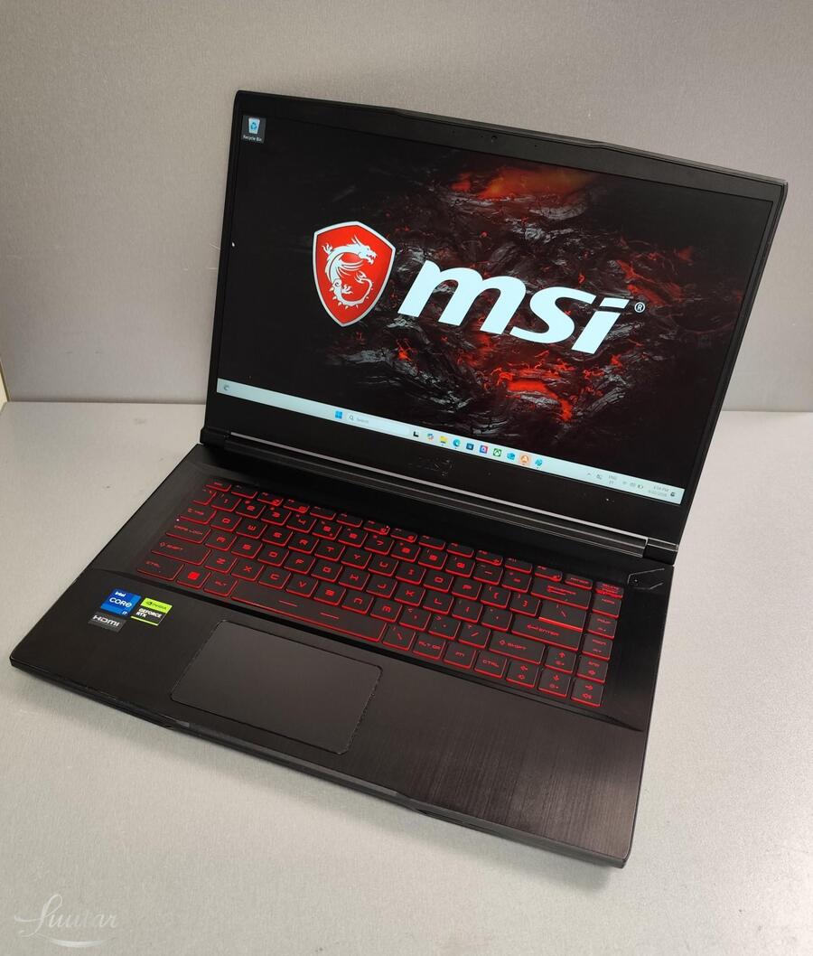 Sülearvuti MSI GF63 Thin 11UC