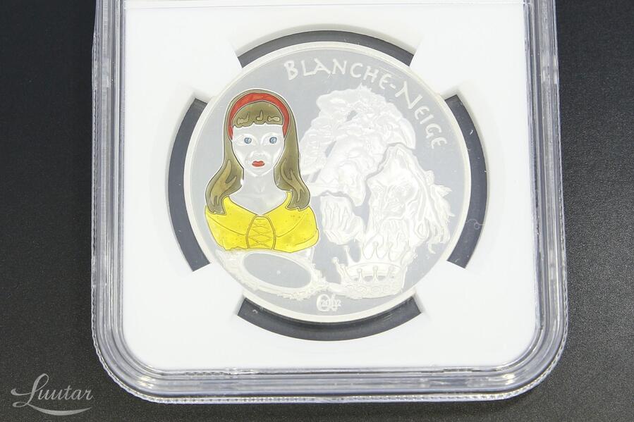 Hõbemünt 900* 1½ Euro Snow White