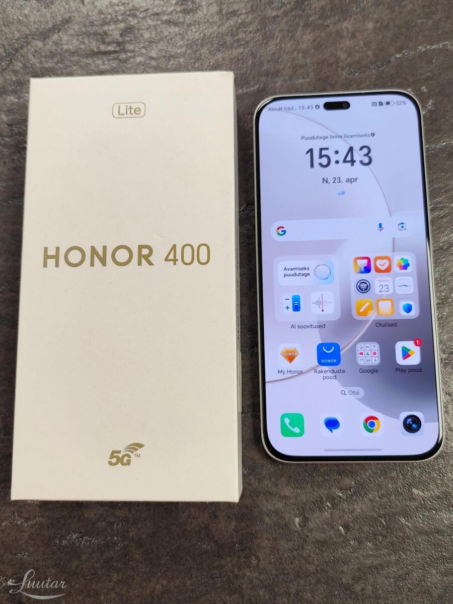 Mobiiltelefon Huawei Honor 400 Lite 5G 256GB