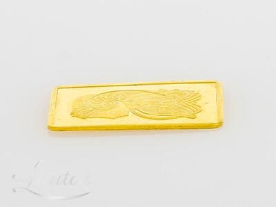 Kuldplaat Valcambi 999* 2,5gr