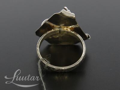 Hõbesõrmus 925* Ahhaat! UUS! Käsitöö! Vivian Schotowsky