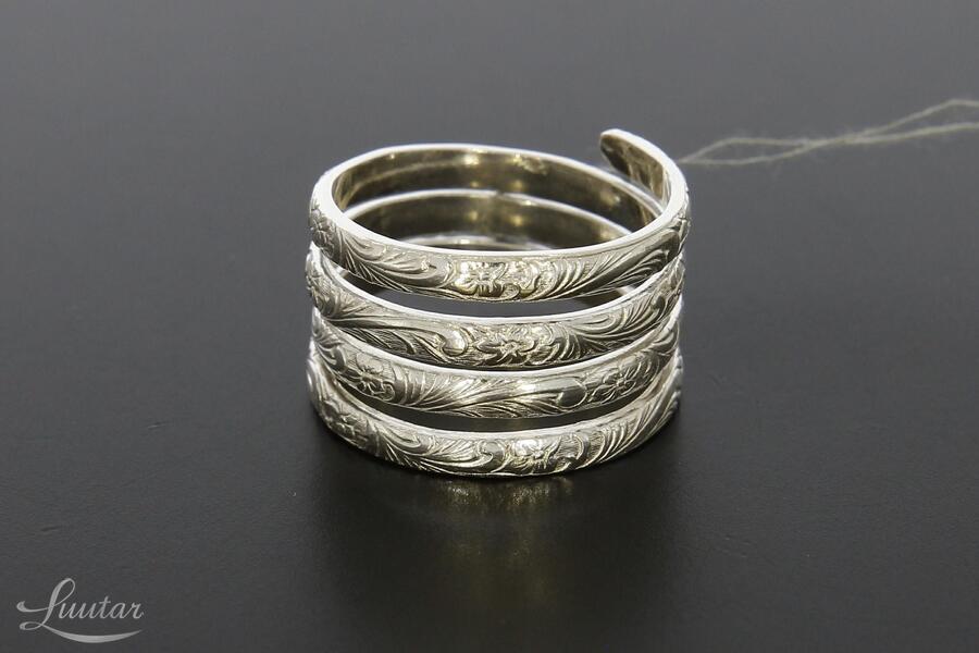 Hõbesõrmus 999* UUS! Käsitöö! Vivian Schotowsky