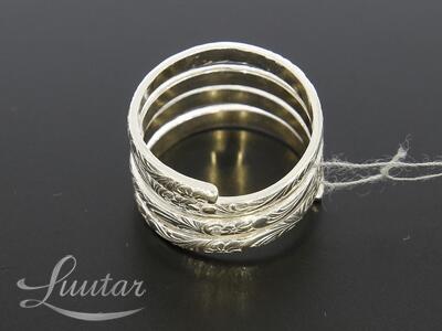 Hõbesõrmus 999* UUS! Käsitöö! Vivian Schotowsky