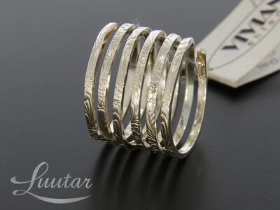 Hõbesõrmus 999* UUS! Käsitöö! Vivian Schotowsky