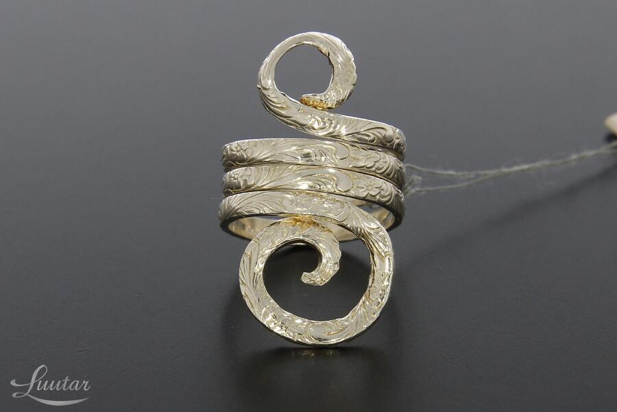 Hõbesõrmus 999* UUS! Käsitöö! Vivian Schotowsky