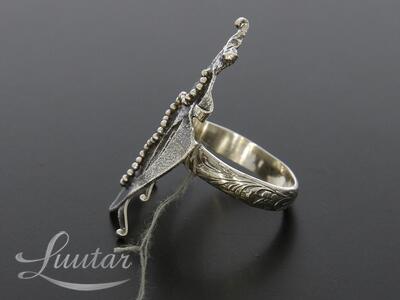 Hõbesõrmus 925* UUS! Käsitöö! Vivian Schotowsky