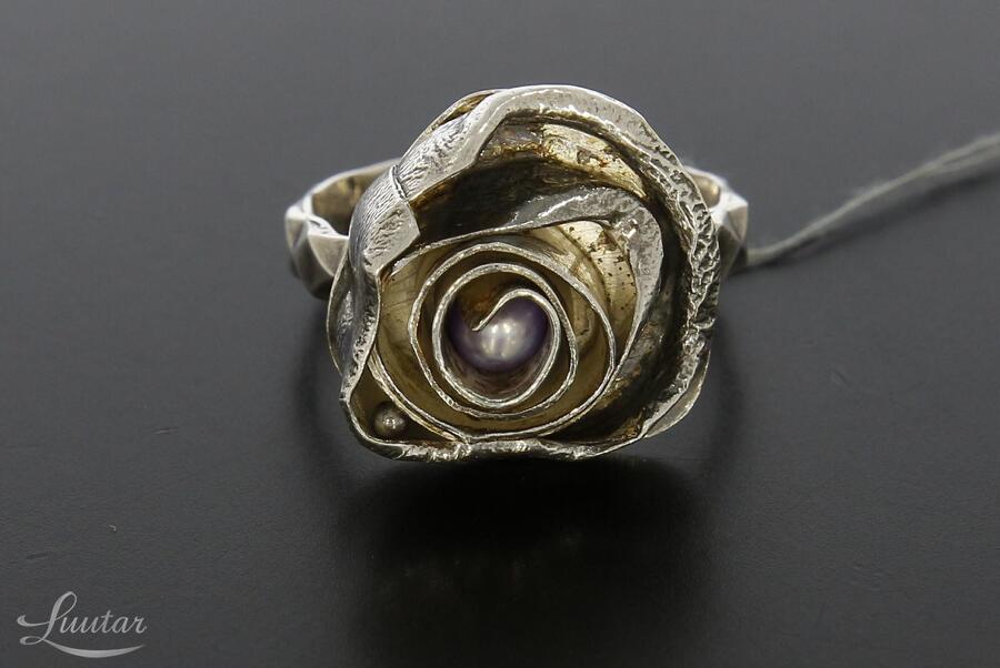 Hõbesõrmus 925* Jõekristall! UUS! Käsitöö! Vivian Schotowsky