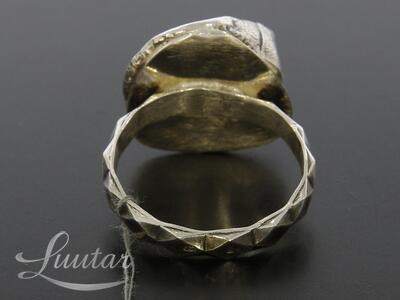 Hõbesõrmus 925* Jõekristall! UUS! Käsitöö! Vivian Schotowsky