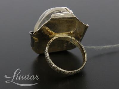 Hõbesõrmus 925* Mäekristall! UUS! Käsitöö! Vivian Schotowsky