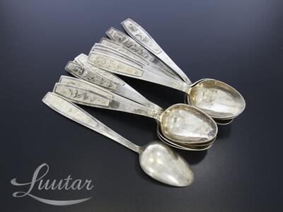 Hõbelusikad 875* 12 tk