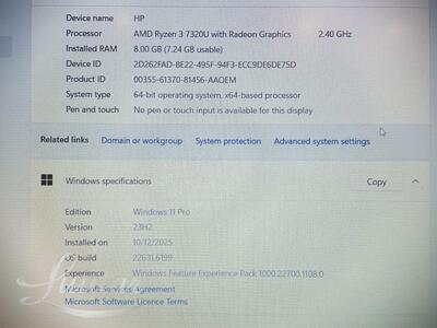 Sülearvuti HP 255 G10