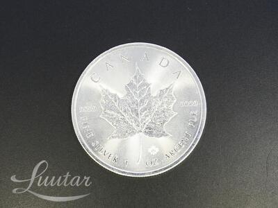 Hõbemünt 999* Canada 5 dollarit 2018