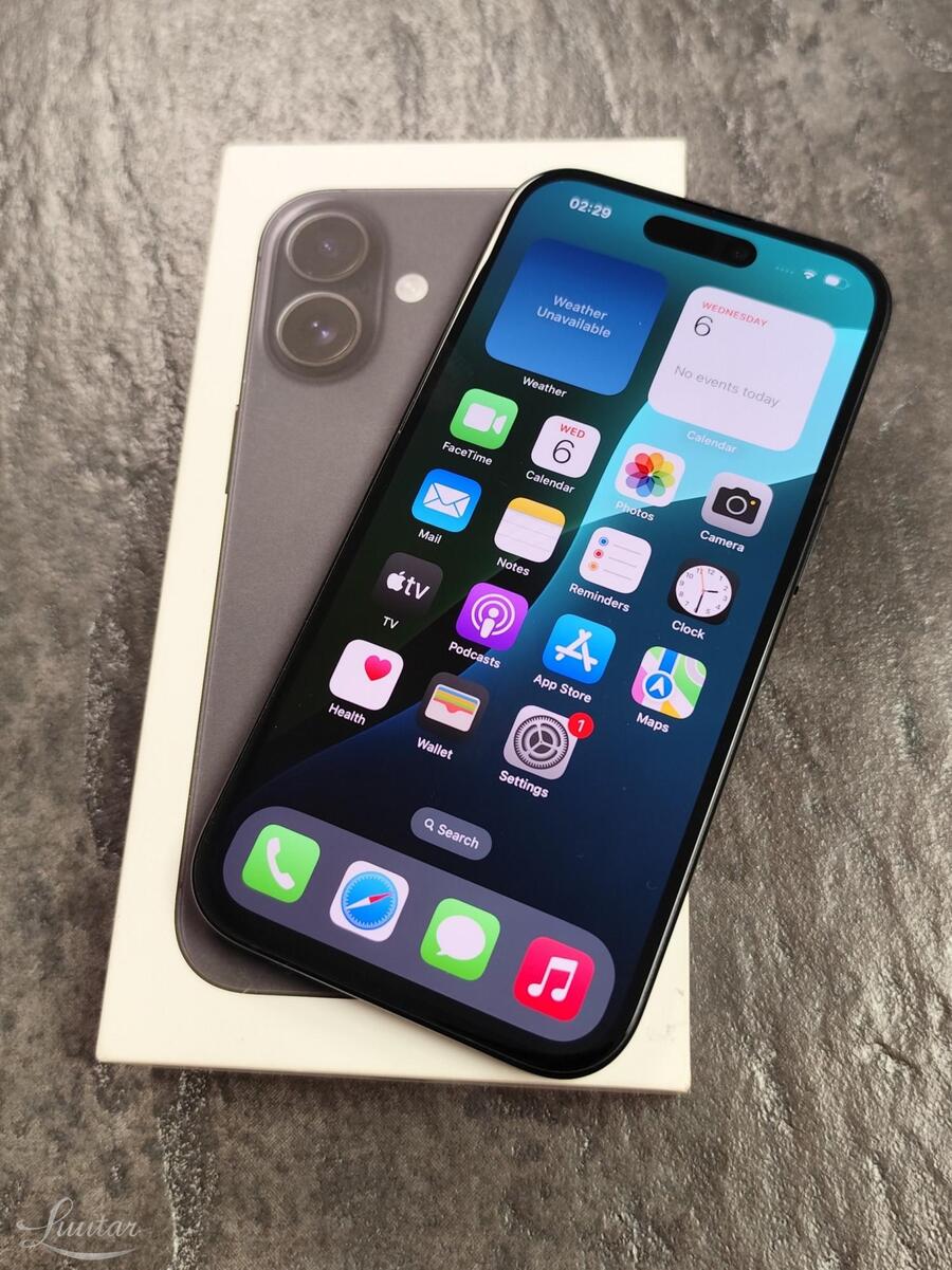 Mobiiltelefon Apple iPhone 16 128GB