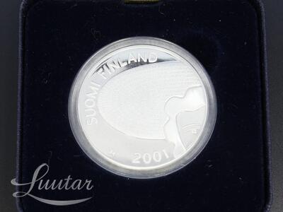 Hõbemünt 925* Finland 2001 100 MK