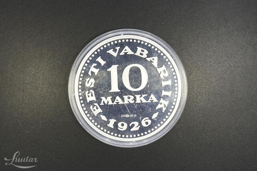 Hõbemünt 999* 10 Marka 1926 koopia