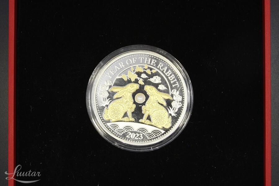 Hõbemünt 999* $10 Lunar Year of the Rabbit 2023