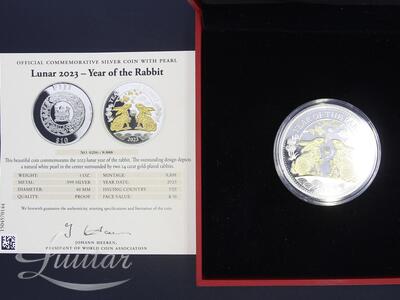 Hõbemünt 999* $10 Lunar Year of the Rabbit 2023
