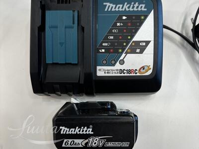 Akulaadija Makita DC18RC + aku BL1860B