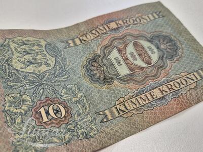 Rahatäht Eesti Pank 10 Krooni 1928