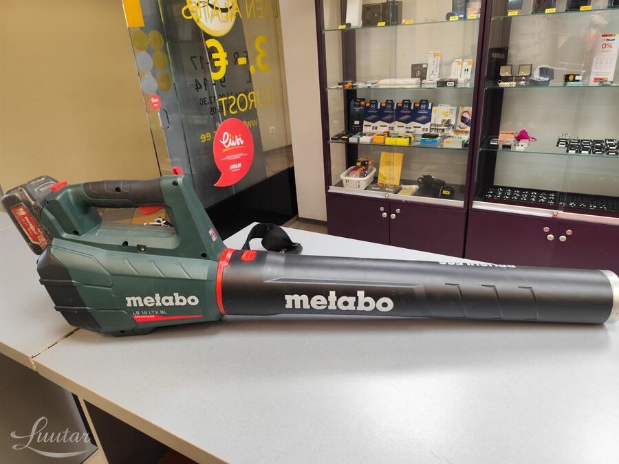 Akupuhur Metabo LB 18 LTX BL ja aku 18V