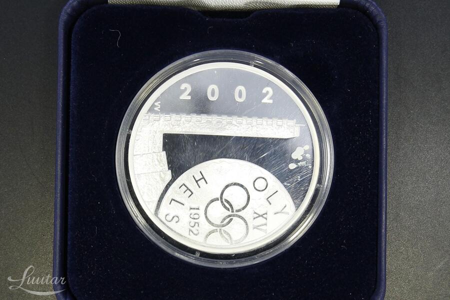 Hõbemünt 925* 10€ Helsinki Olympic 2002a
