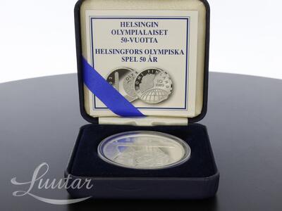 Hõbemünt 925* 10€ Helsinki Olympic 2002a