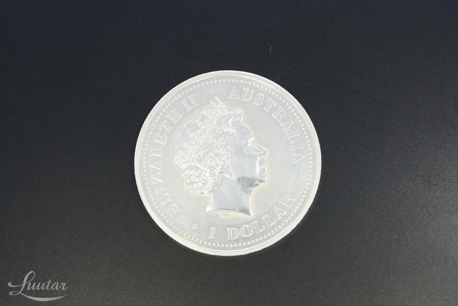 Hõbemünt 999* Elizabet II 1 Dollar 2007