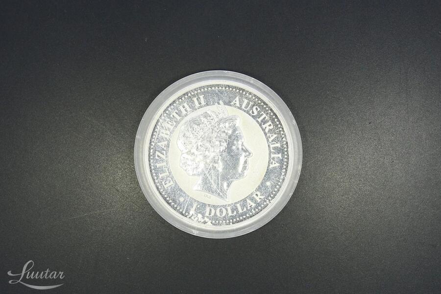 Hõbemünt 999* 1 dollar Elisabeth II 