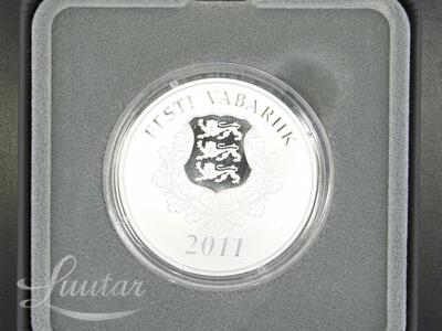 Hõbemünt 10 eurot „Eesti tulevik” 2011a