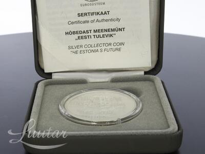 Hõbemünt 10 eurot „Eesti tulevik” 2011a