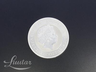 Hõbemünt 999* 1oz Elizabeth II Australia 2008