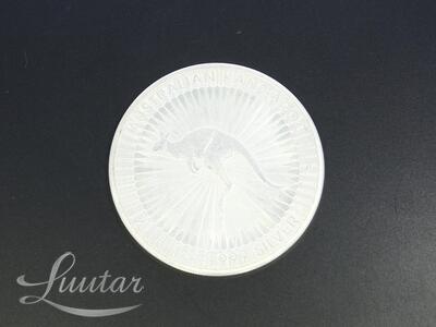 Hõbemünt 999* 1 Dollar Elizabeth II,  Australian Kangaroo 2018 a.