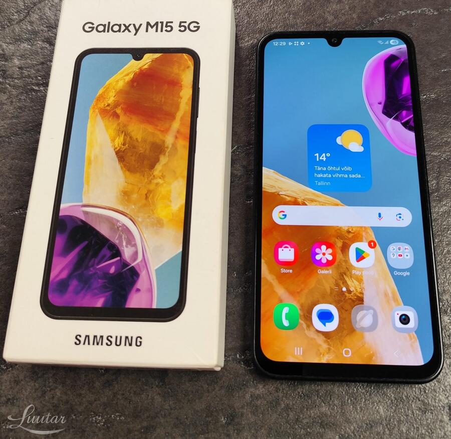 Mobiiltelefon Samsung Galaxy M15 5G 128GB
