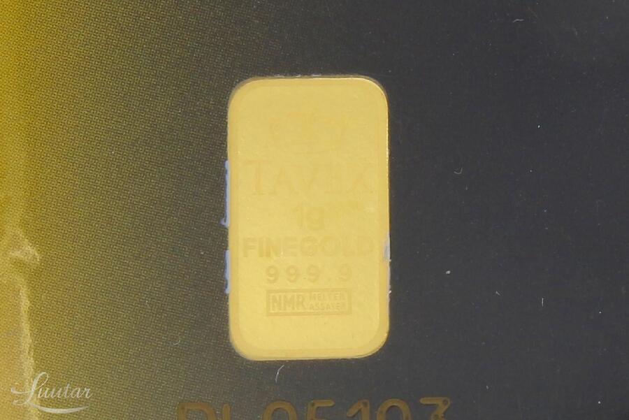 Kuldplaat 999* Tavex
