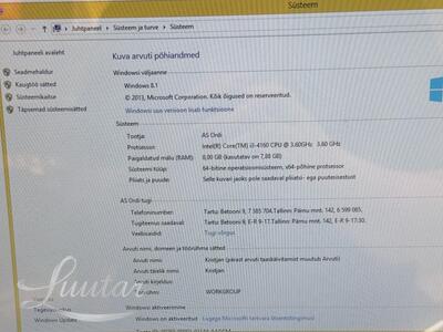 Monitor/arvuti Ordi