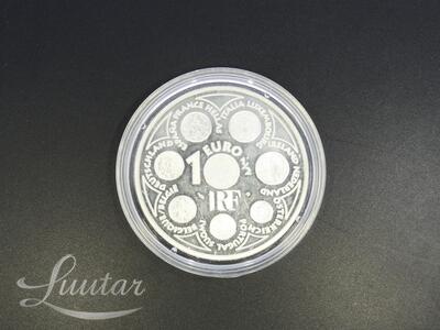 Hõbemünt 925* 1 Euro Europa 2002