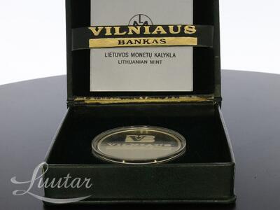 Hõbemedal 925* "VILNIAUS BANKAS AB" 1997a