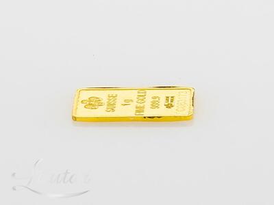 Kuldplaat SUISSE 999* 1G