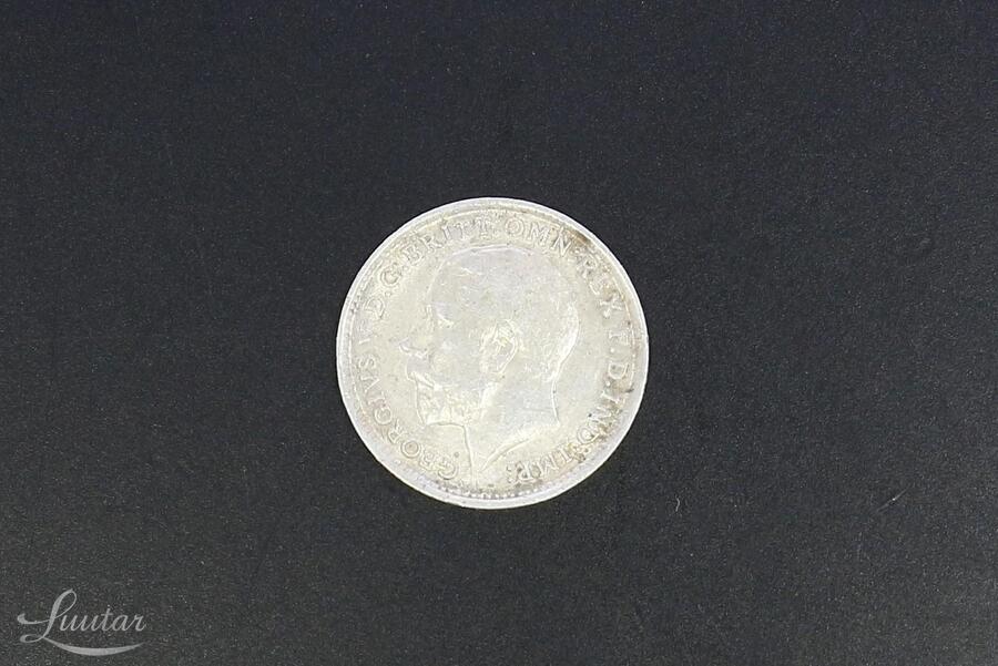 Hõbemünt 925* 3 penni George V 1912a