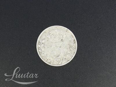 Hõbemünt 925* 3 penni George V 1912a